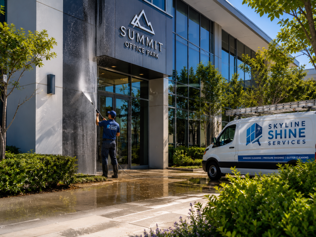 03-office-park-pressure-washing